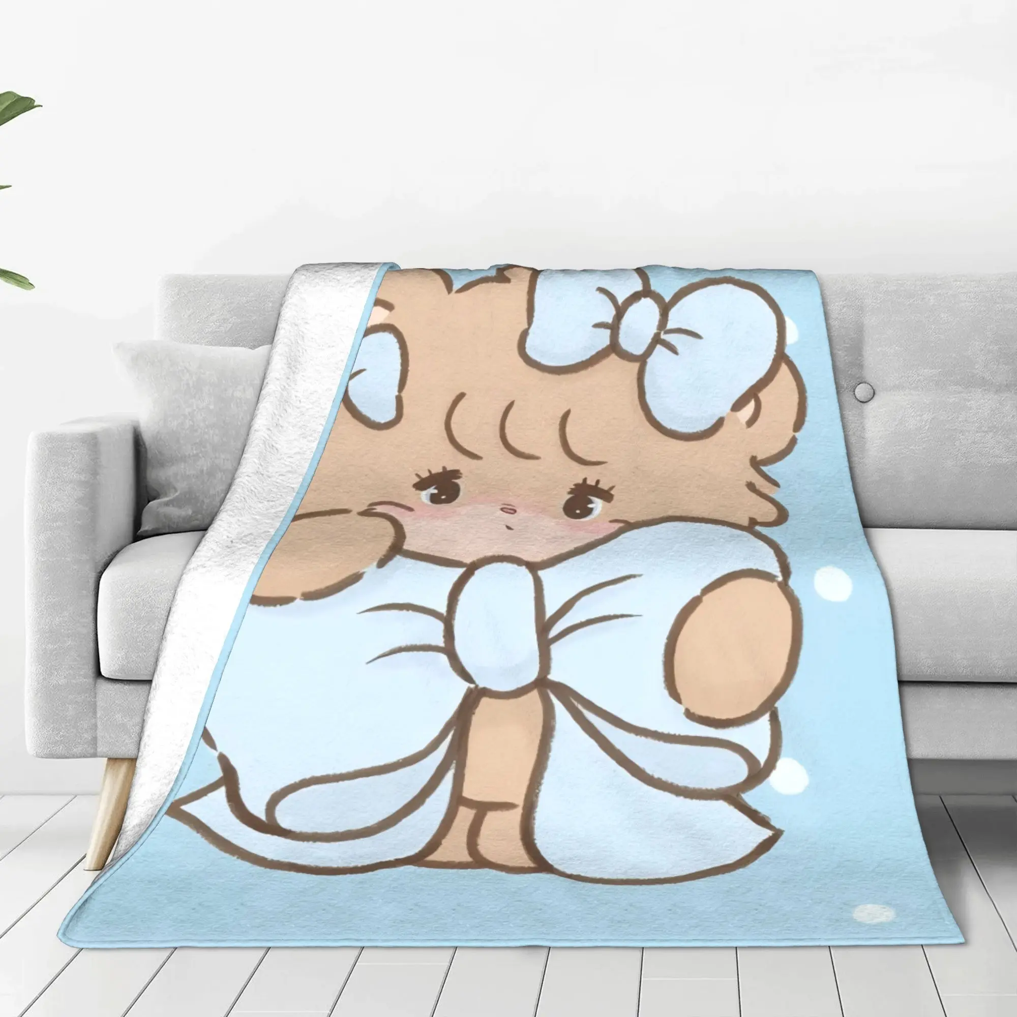 Mikko Blanket Autumn/Winter Mikko  Breathable Thin Throw Blankets For home Travel Plush Thin Quilt