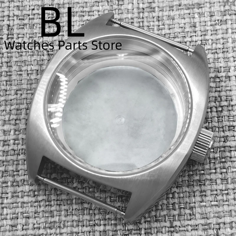 BLIGER 36mm/39mm Brushed Watch Cases Sapphire Glass Big Crown/Small Crown Domed Fit NH34 NH35 NH36 NH38 ETA2824 PT5000 Movement