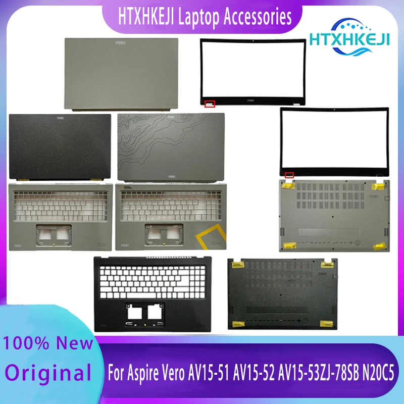 Новинка для Acer Aspire Vero AV15-51 AV15-52 AV15-53ZJ-78SB N20C5; сменные аксессуары для ноутбуков, задняя крышка ЖК-дисплея/подставка для рук/нижняя часть