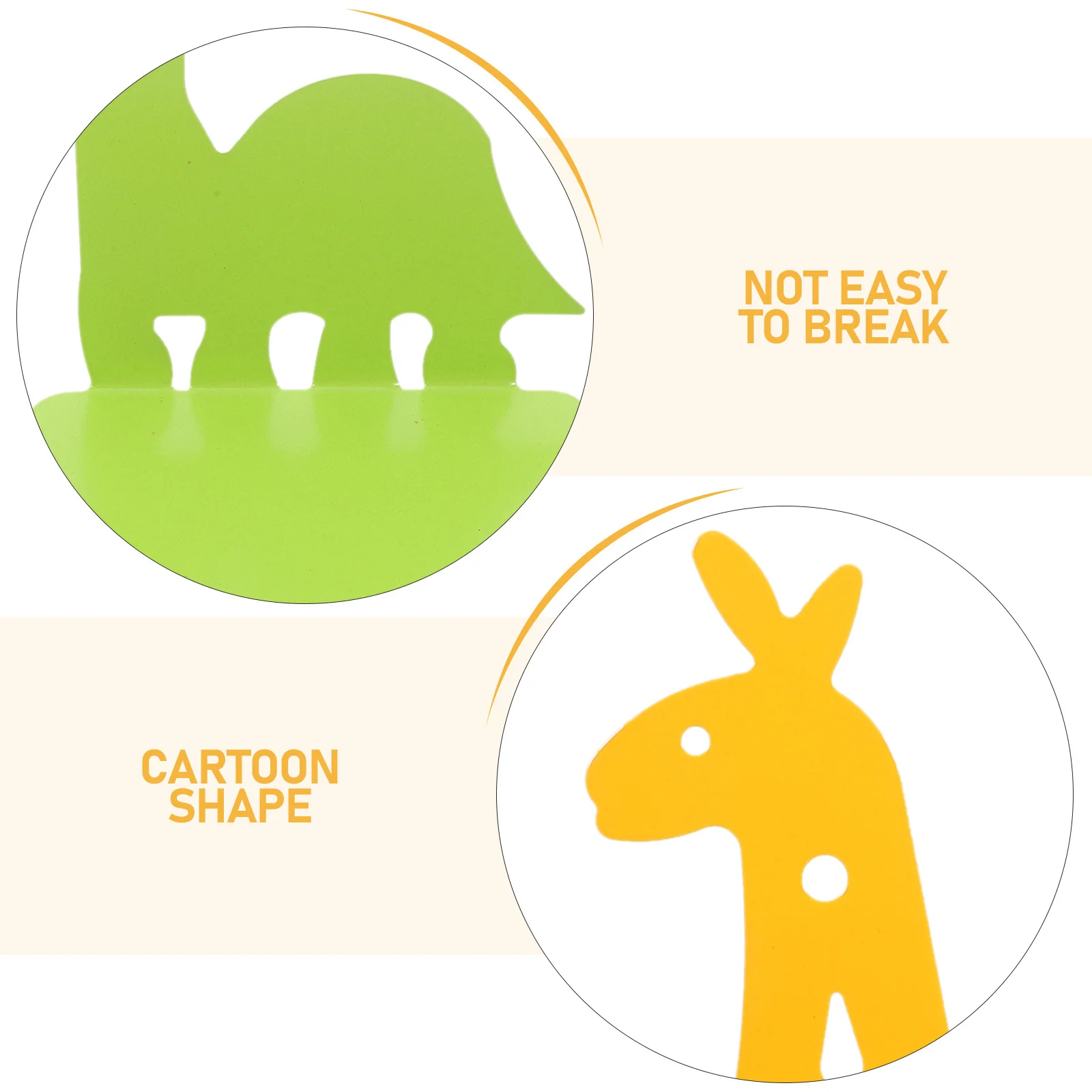 2 قطعة الدفتين المعدنية الحيوان حامل كتب الثقيلة لمكتب الدفتين للأرفف كتاب صغير ينتهي المنظمون الرف الزخرفية #5