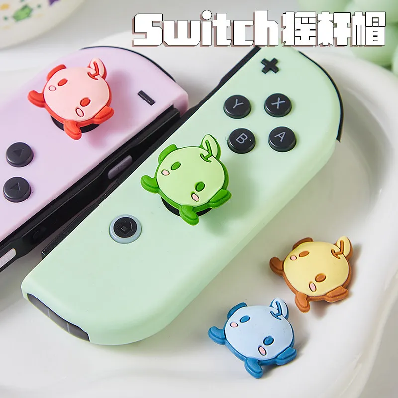 Capa de Joystick Personalizada Stardew Valley Junimos para Nintendo Switch Lite, Botão de Silicone, Presente de Periférico de Jogo Anime