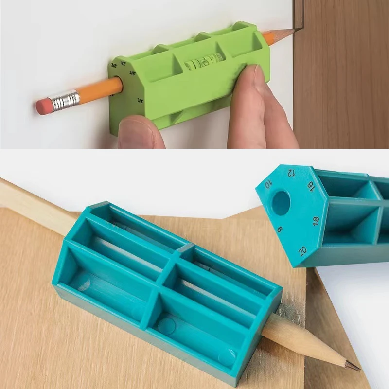 목공용 전문 평행 스크라이버 게이지, ABS 6/10/12/16/18/20mm 마킹 도구, 캐비닛 제작 레이아웃 장치