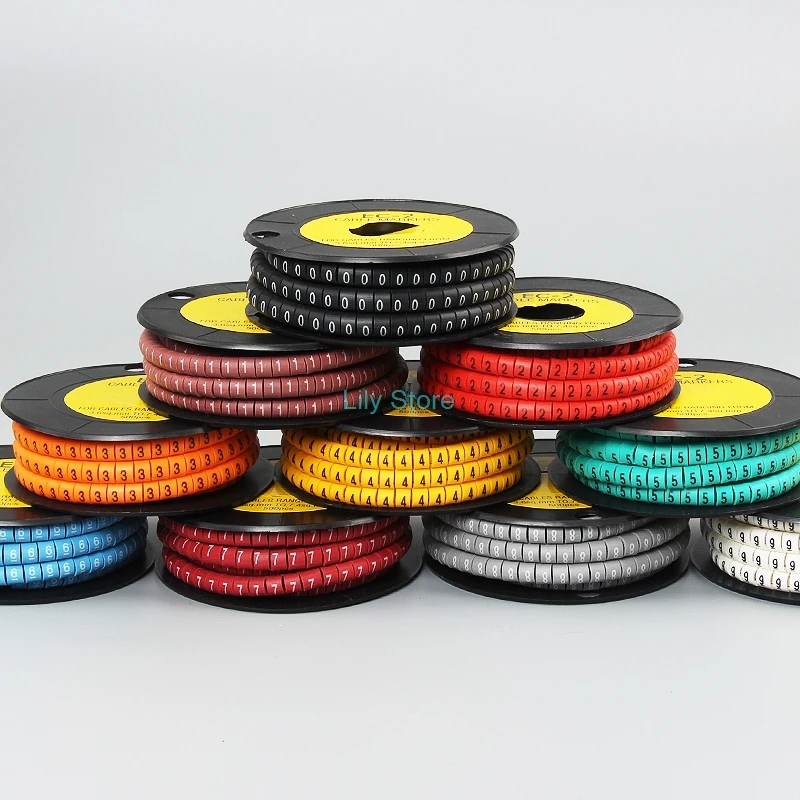 1000Pcs 0 To 9 Numb… - image