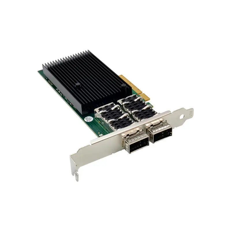 New product PCIE X8 40G dual-port 10 Gigabit Server Fiber Optic Card QSFP Mellanox chip