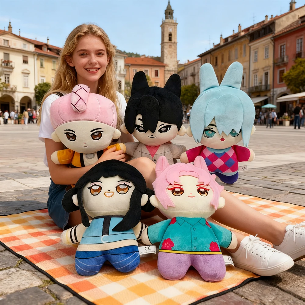 HOT Kpop デーモンハンターズ ぬいぐるみ ルミ ゾーイ ミラ ペンダント ぬいぐるみ 人形 ぬいぐるみ ギフト、人形愛好家への誕生日プレゼントに最適