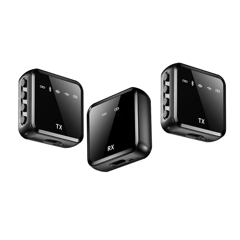 

AA67-M32 Wireless Noise Canceling Microphone For Dslr Camera Camcorder Smartphone Tablet