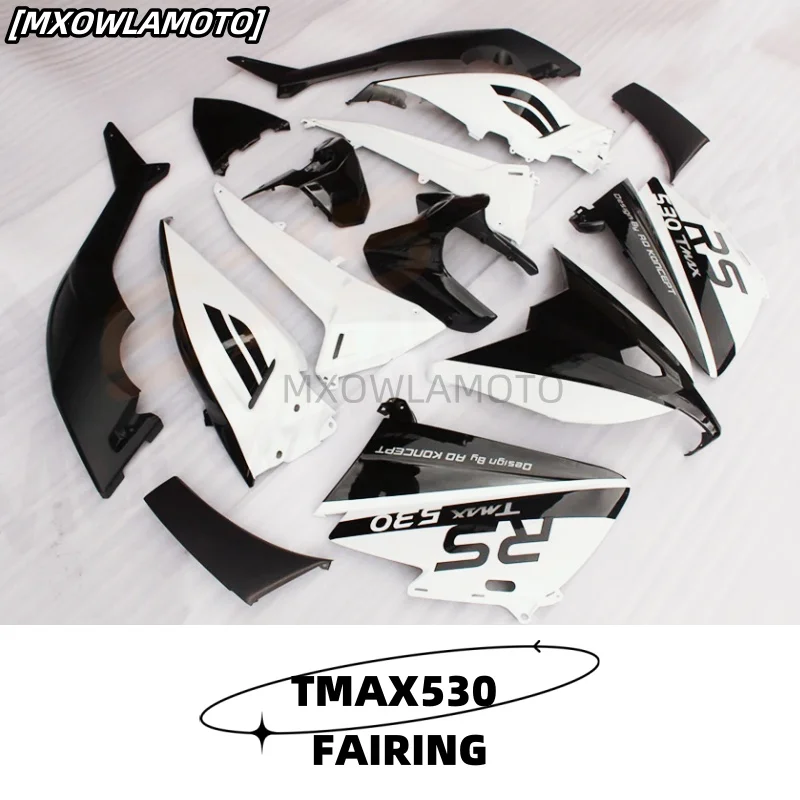 

Full Motorcycle Fairing Kit For TMAX 530 T-MAX 530 2014 2018 Bodywork Injection ABS Plastic Bodywork Flat 2012-2019