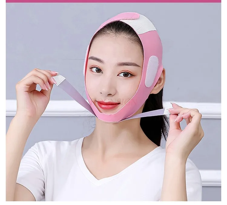 

Slim face bandage facial v-face artifact lift facial firmness shaping double chin decree pattern mask line carving recovery