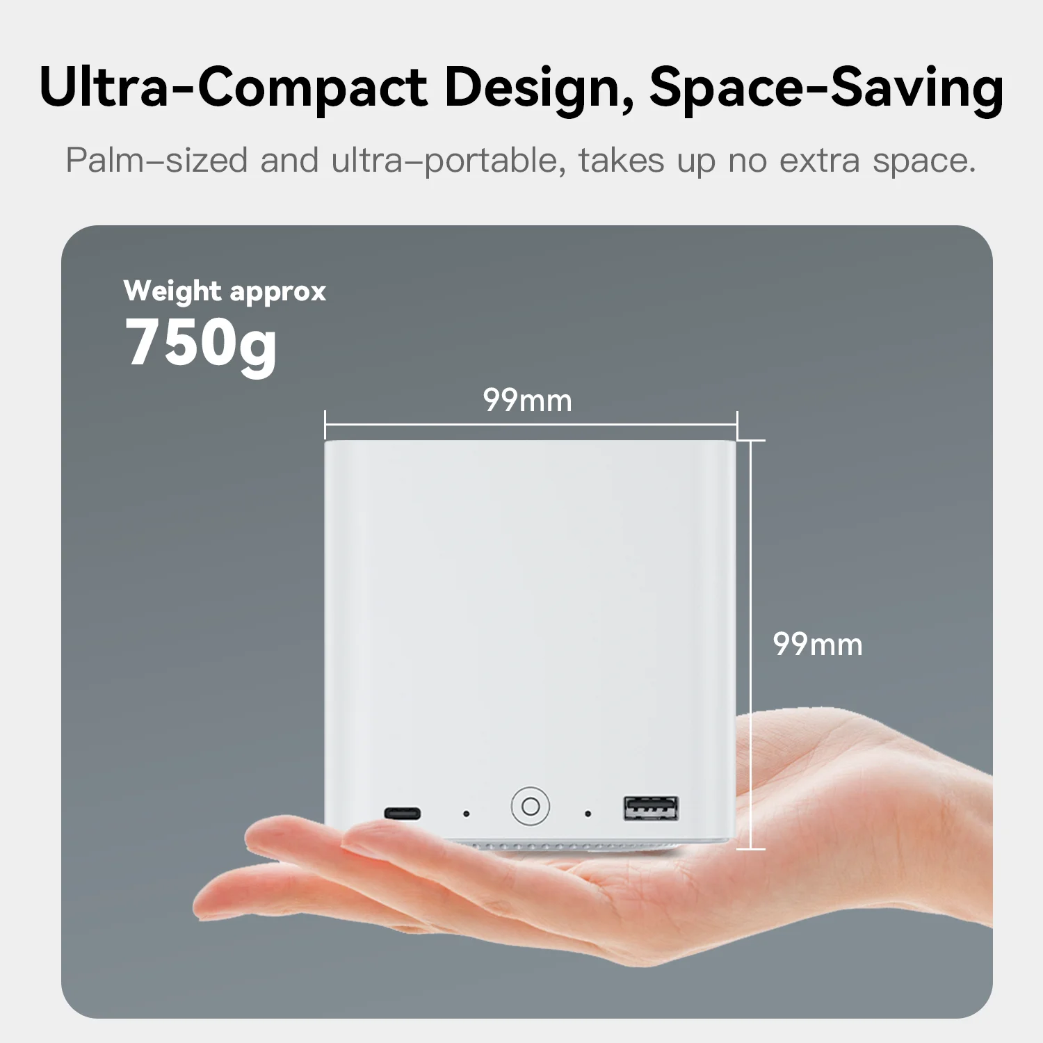 2025 Beelink ME Mini NAS Intel Twin Lake N150 LPDDR5 4800MHz 16G RAM WiFi 6 2.5 LAN Mini PC Computer Home Network Cloud Storage