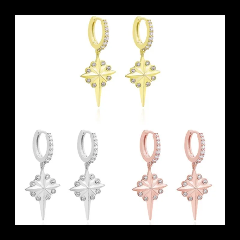 

Нишевый дизайн, октаграммный кулон, круглый инкрустированный цирконом, модный светильник, роскошный стиль Ins