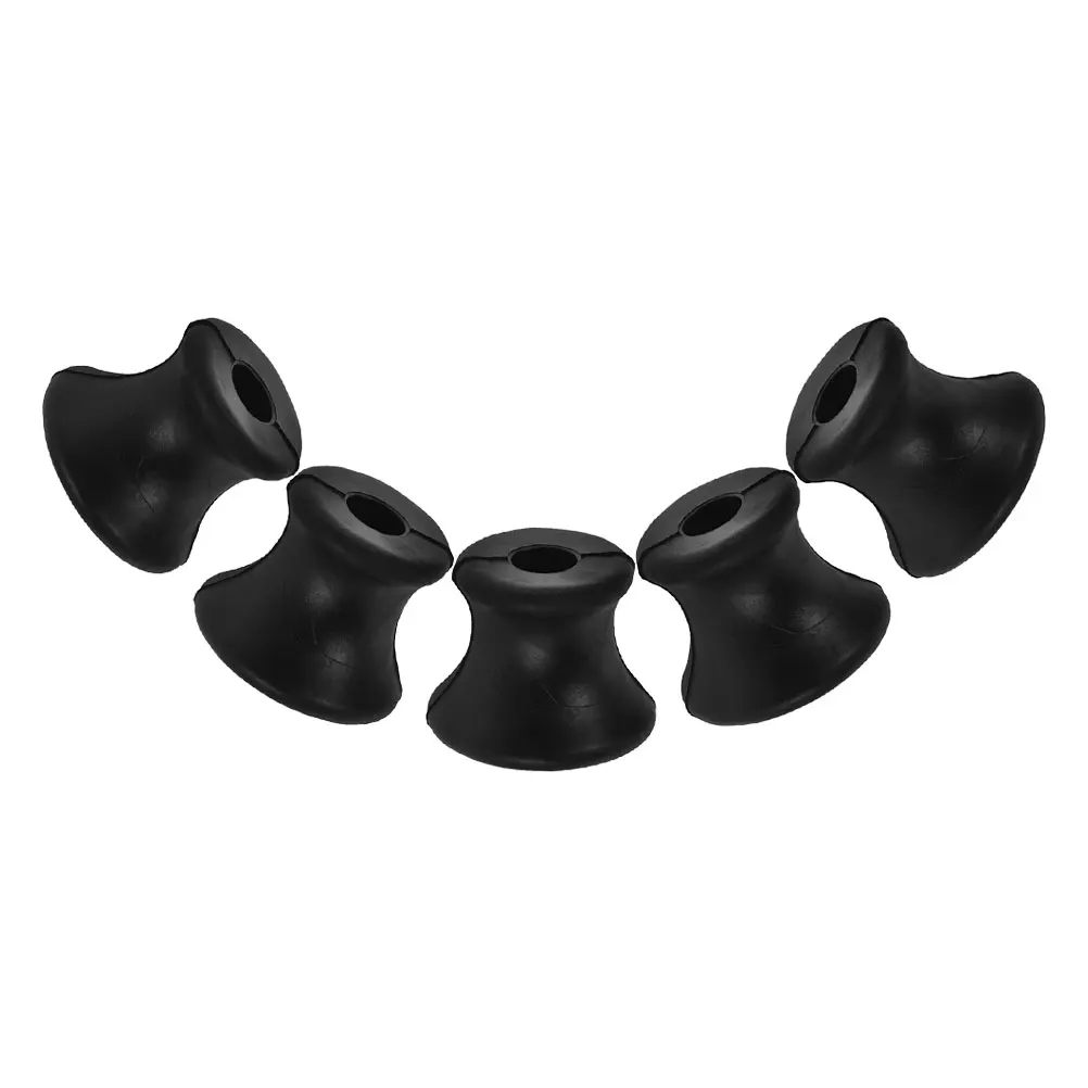 

5pcs Tuning Fork Meditation Stand Sound Healing Base Resonance Holder Non Slip Rubber Wood Craft Accessories Tools