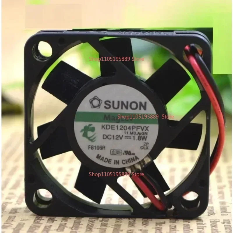 New Cooling Fan For SUNON KDE1204PFVX 12V 1.8W 2pin Server Inverter Axial Fan 4010 40*40*10mm