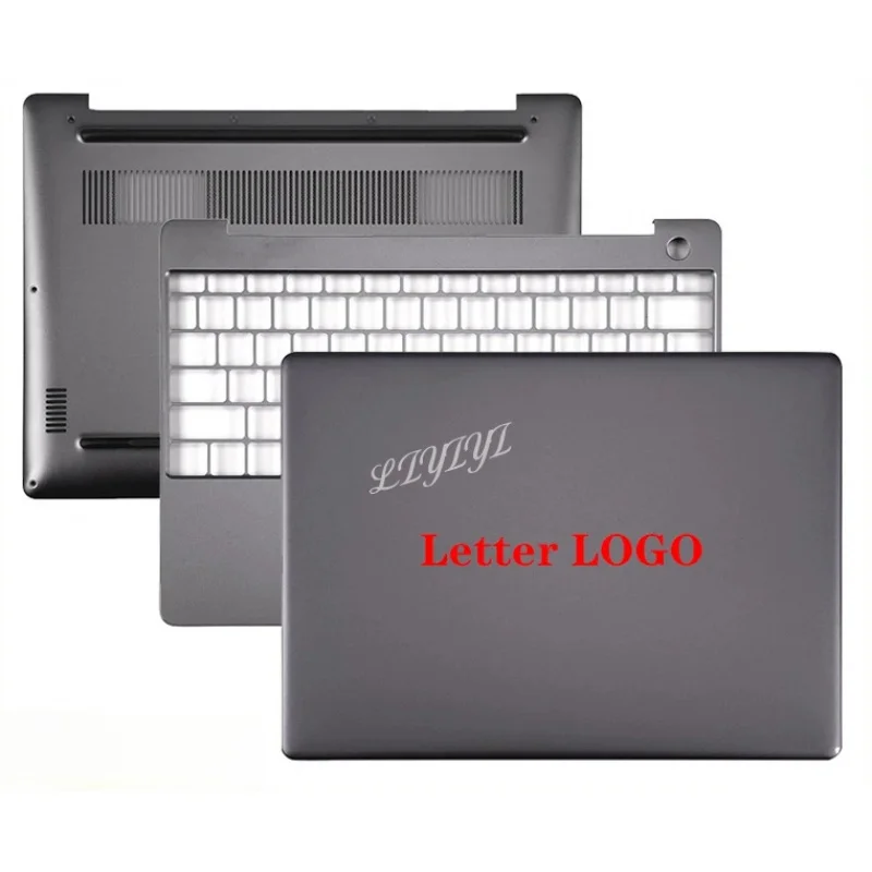 

New laptop LCD back cover/palmrest/bottom case for Huawei matebook13 WRTD-WDH9 HNL-WFP9 gray computer case