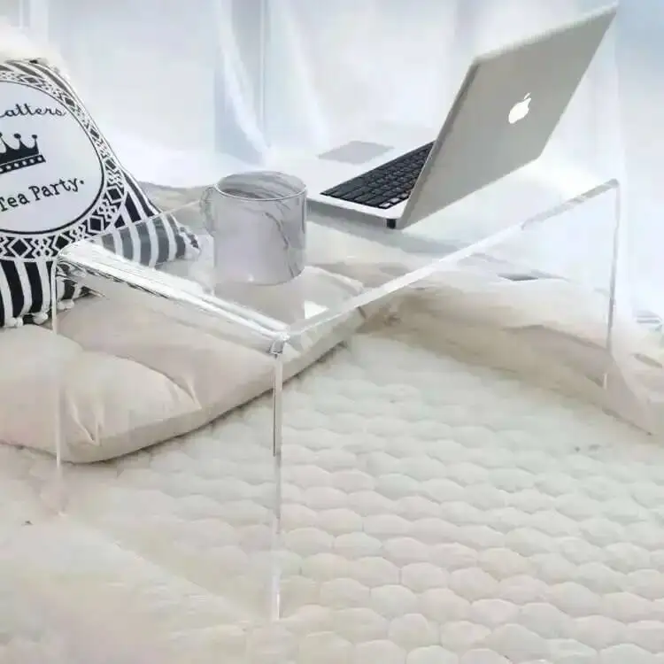 

Table Acrylic Simple Coffee Home Side Transparent Table Nordic Bedroom Corner Table Sofa Side Cabinet Bay Window Small Tables