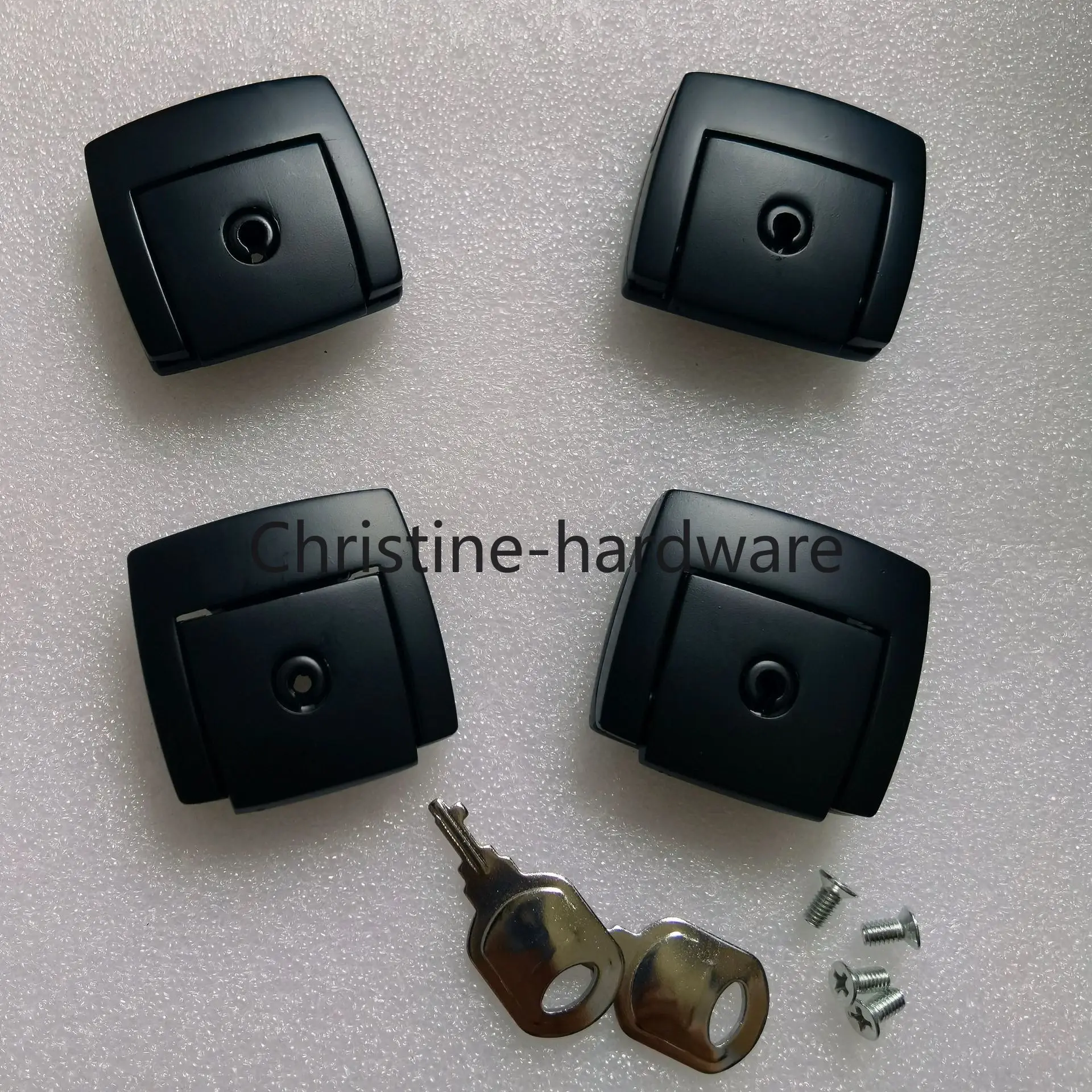 

1PCS ButtonToggle Golf Box Hasp Buckle Latch Safety Cabinet File Metal Alloy Buckle Fastener Luggage Lock Hasp with Key