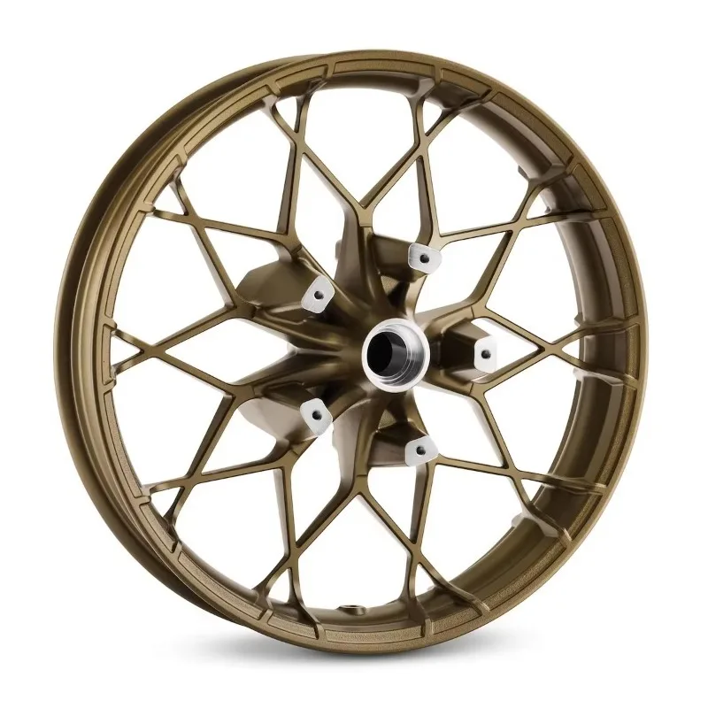 2025 New Style Alloy Wheel Accessories For Harley 08-later FLSTF FLSTFB FLSTFBS Motorcycles Black