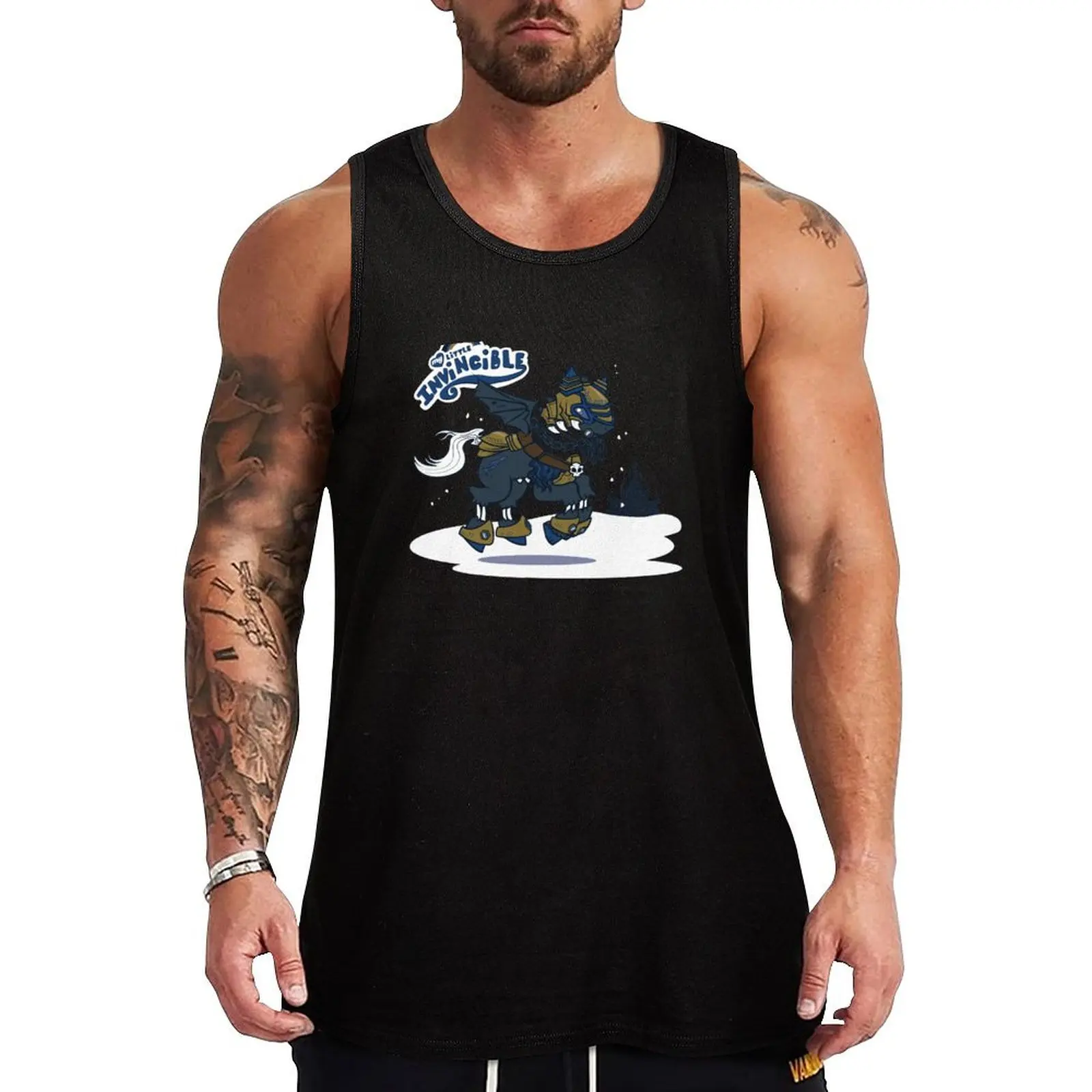 

My Little Invincible Tank Top Sleeveless T-shirt Sports clothing gym clothes for man