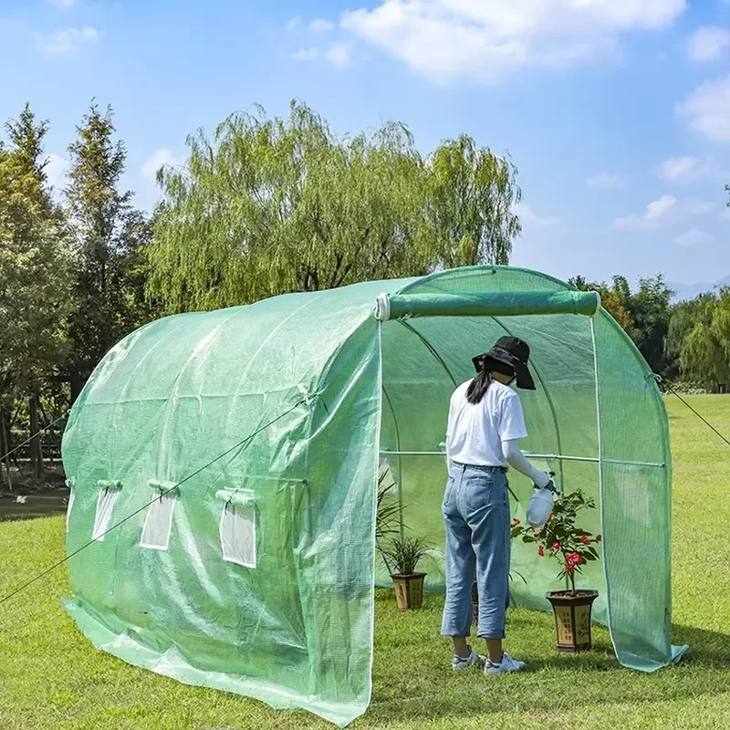 Hot Sale Plastic Greenhouse Tent Outdoor Portable Invernadero Small Greenhouses for Home Use