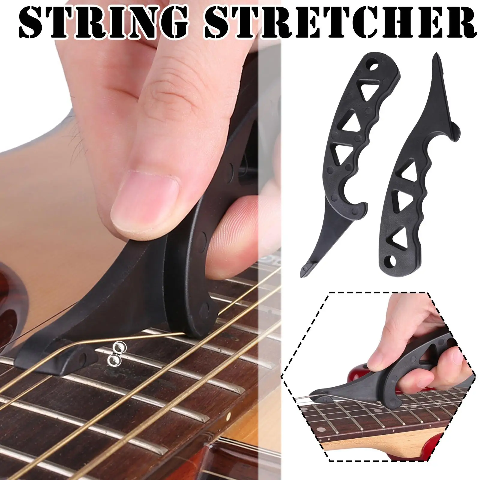 

Guitar String Stretcher Handle Make Stay In Tune Instantly For Acoustic Electric Guitar Violin bass Instrument Accessory To M2V2