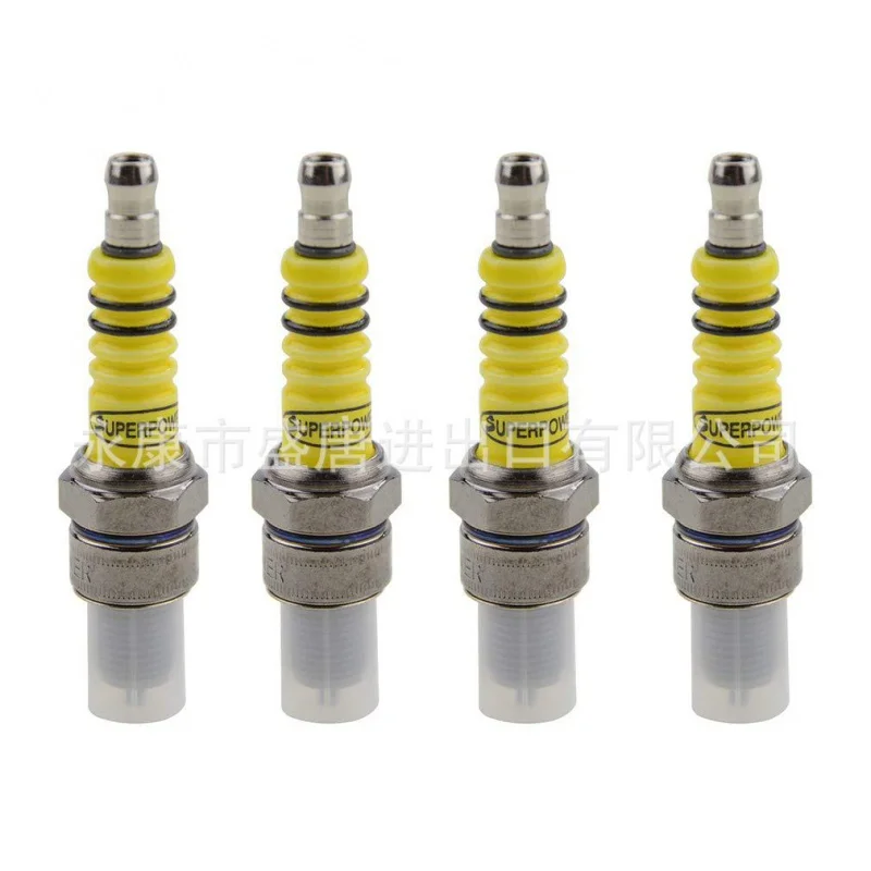 

4 Pcs 50cc Motorbike 70cc 90cc 110cc Atv 150 Motorcycle Spark Plug Plug