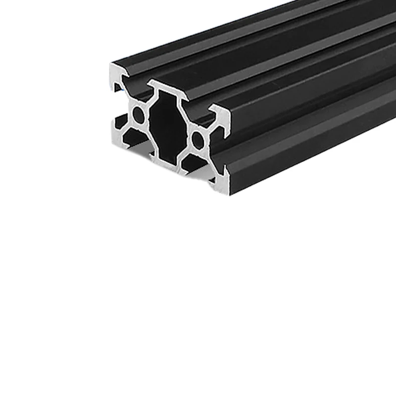 1Pc 2Pcs 2040 Anodized Linear Rail Aluminum Extrusion Profile for CNC 3D Printer Parts 100 150 200 250 300 350 400 450 500 550mm