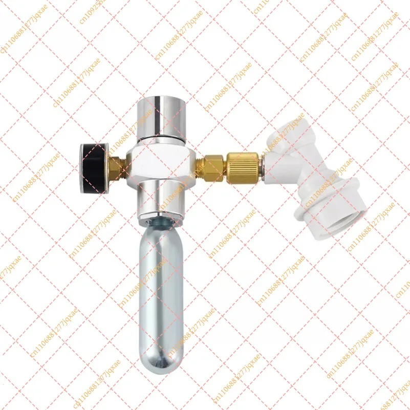 Portable CO2 Regulator 0-60 PSI Mini CO2 Dispenser Beer Keg Charger Replacement