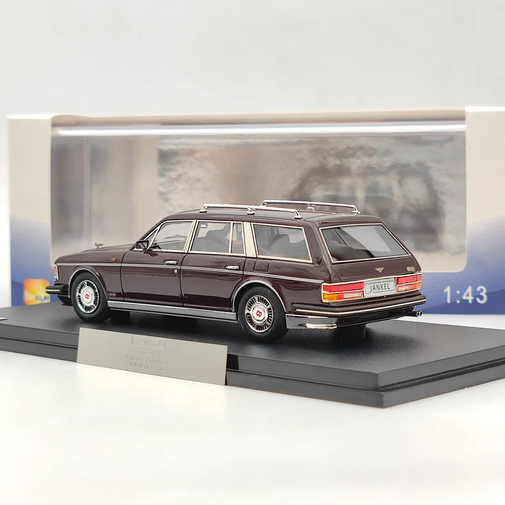 GLM Models-Voiture en résine, Jancompetiticity Design, Turbo R Val D\'Isere Estate, Red #1/43, Limited Collection, 1998, 43204302