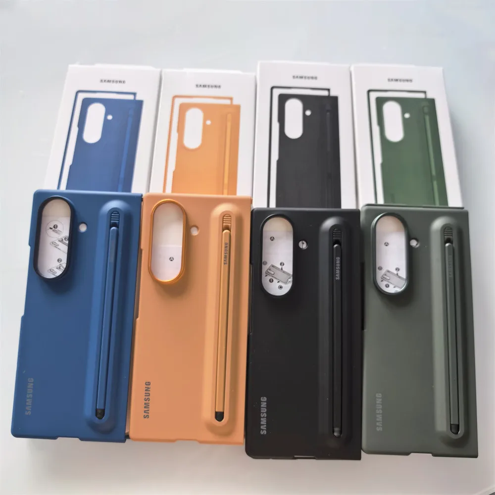 Novo samsung galaxy z fold 7 5g fino s caneta caso de telefone com novo compacto s caneta smartphone capa pele sentir escudo à prova de choque