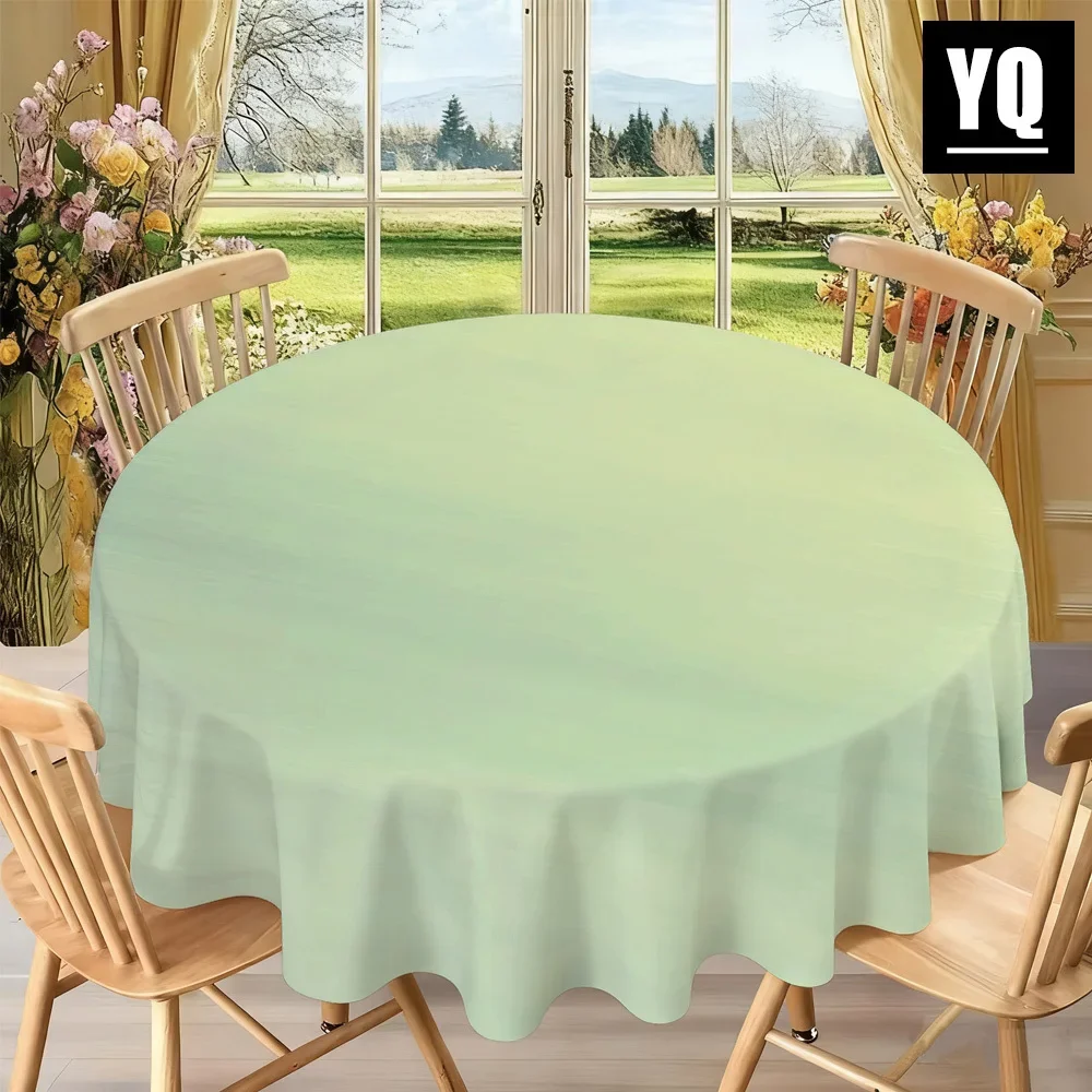 Pale green and light bluegradient stripes print,suitable for all seasons as a table decoration,for Christmas/Halloween/Easterxzj