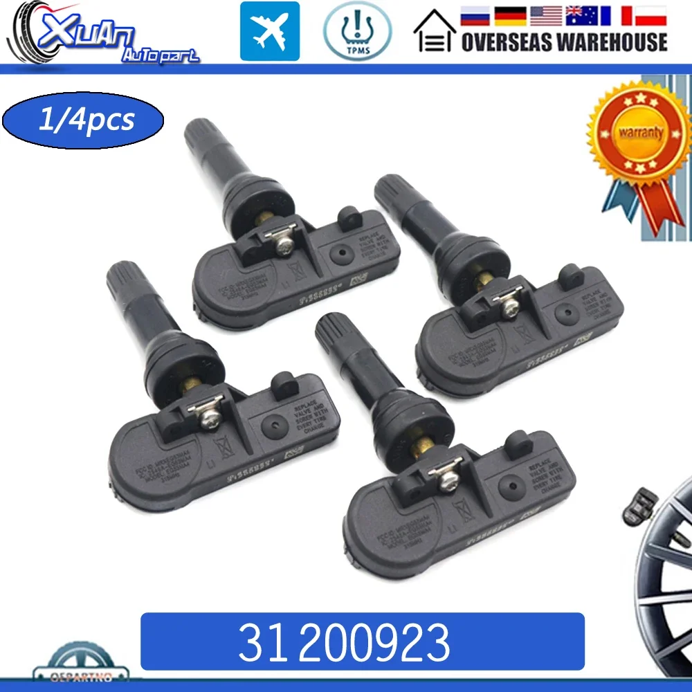 31200923 Tire Pressure Sensor TPMS Wheel Monitoring System For Volvo S60 S80 V70 XC70 XC90 1999-2012 315Mhz 30748991