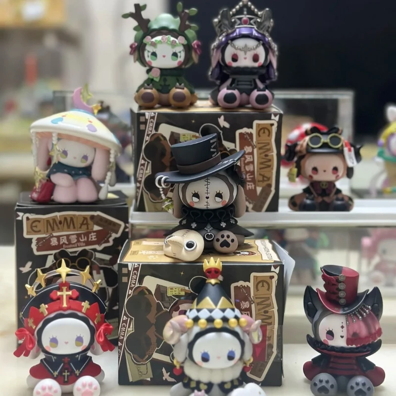 EMMA Secret Forest Frostveil Villa Serie Blind Box Spielzeug Mystery Box Anime Figuren Nette Puppen Modell Cartoon Decor Überraschung Geschenk
