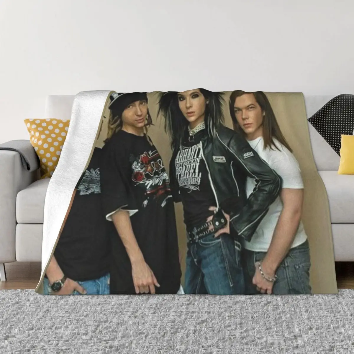 

Tokio Hotel 01467, домашние одеяла для домашних животных, пляжное одеяло, комфортное теплое мягкое зимнее теплое одеяло, одеяло