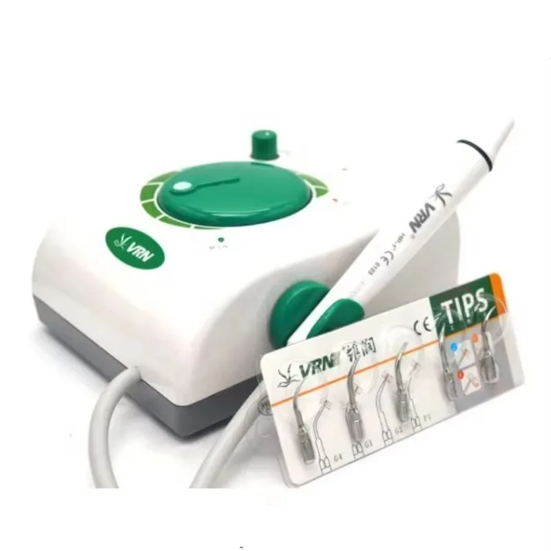 Electric dental ultrasonic scaling machine, suitable for human and veterinary use, portable design, 110-240V voltage, 1 year war
