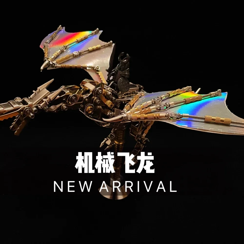 

Metal assembly, high difficulty, mechanical three-dimensional flying dragon model, diy handmade toys, boy friend gift