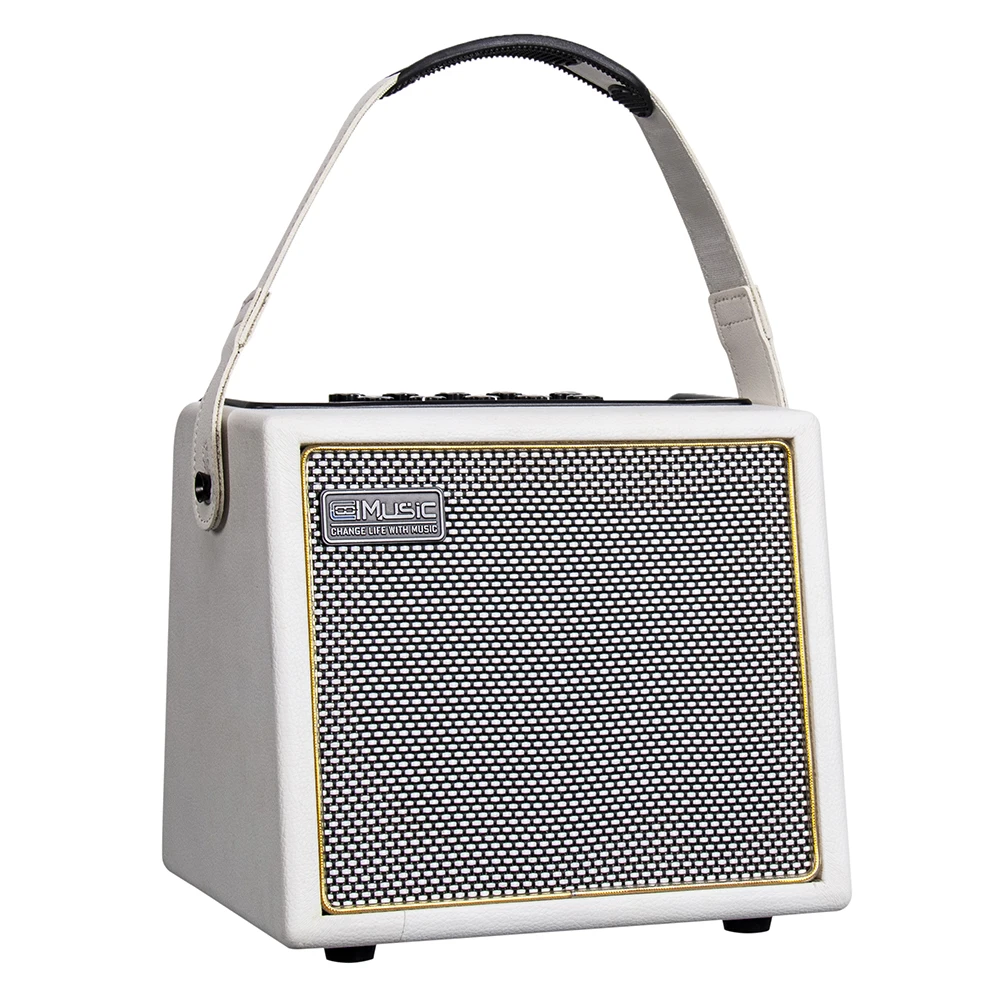 COOLMUSIC BP-MINI Battery Powered Guitar Speaker 30W Acoustic Guitar Amplifier