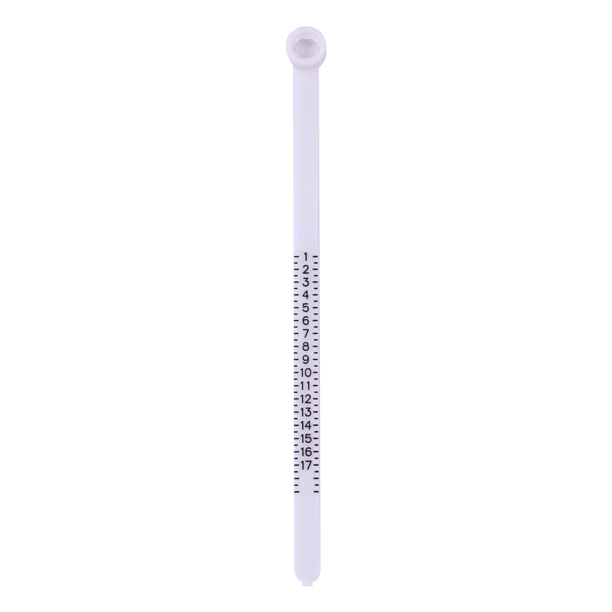 Ring Gauge Sizer Plastic Measurement Tool for Rings Bracelet Size Chart Measure Gauge For Rings Kit Easy to Read Portable