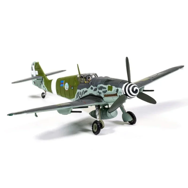 Authentic Replica Diecast Alloy Model Toy 1:72 Scale AA27112 Me109G6 Aircraft Perfect for Display Decoration or as a Unique Gift