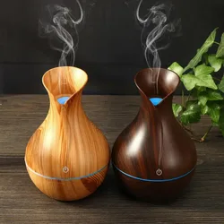 Creative Appearance USB LED Ultrasonic Aroma Humidifier Essential Oil Diffuser ABS PP Exquisite Aroma therapy Purifier