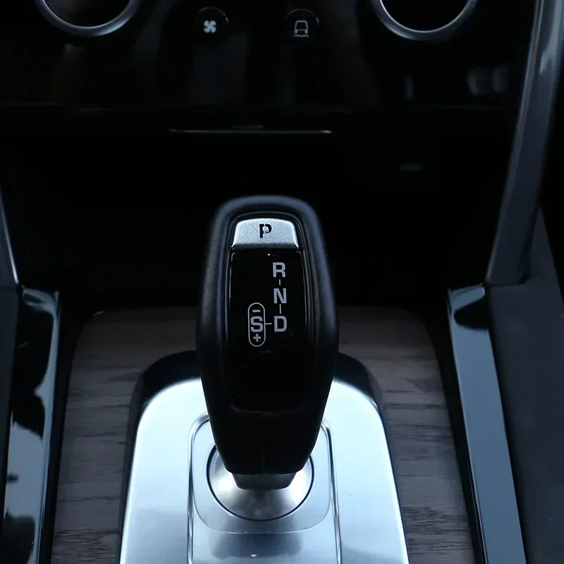 

Suetlcoity For Land Rover Range Rover Evoque 2020-23 Aluminum Black Car Gear Shift Head P Button Push Cover Trim Car Accessories