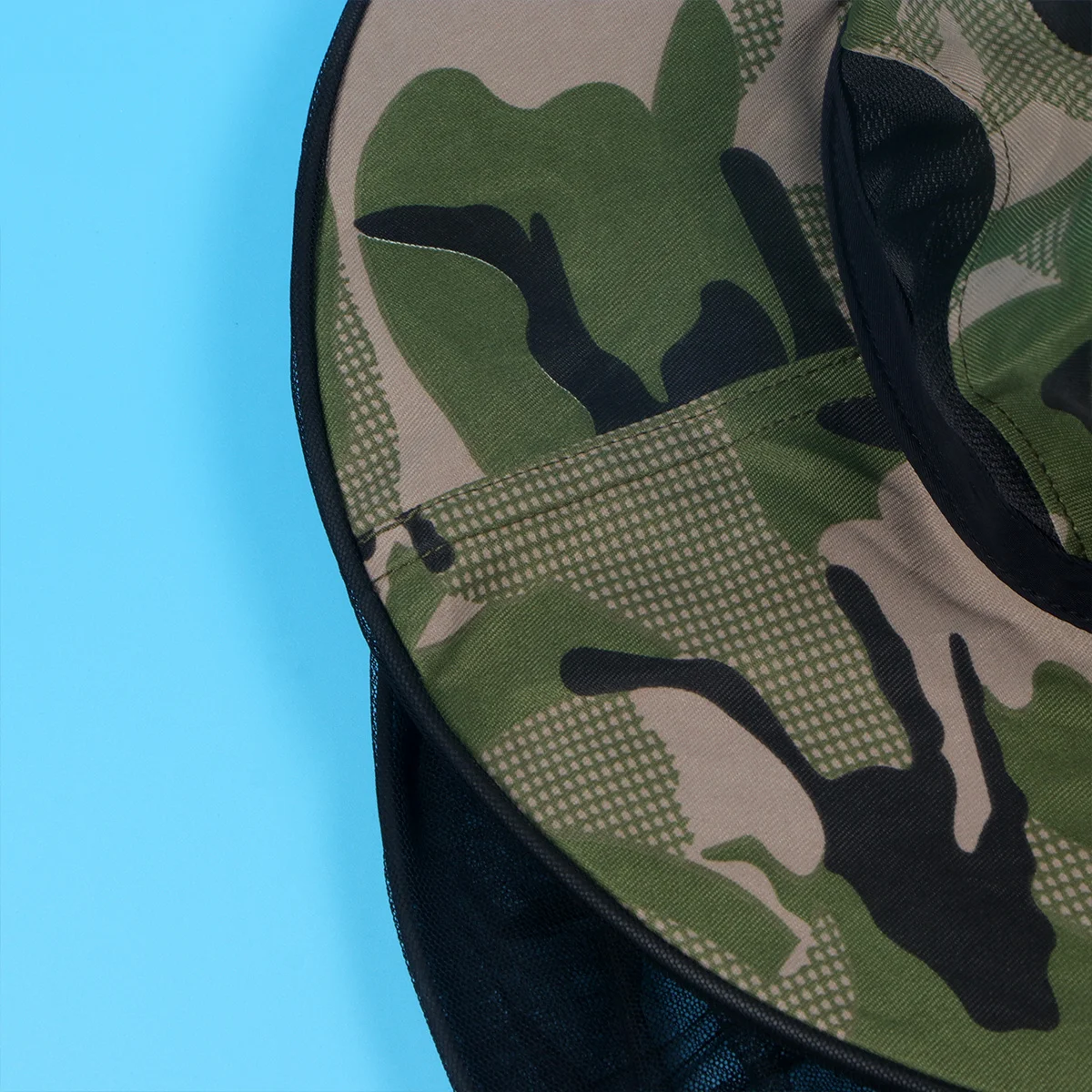 

Anti-Bite Mosquito Net Hat Adjustable Zipper Face Neck Protection Long Mesh Boonie Hat Camouflage Lightweight Water Resistant