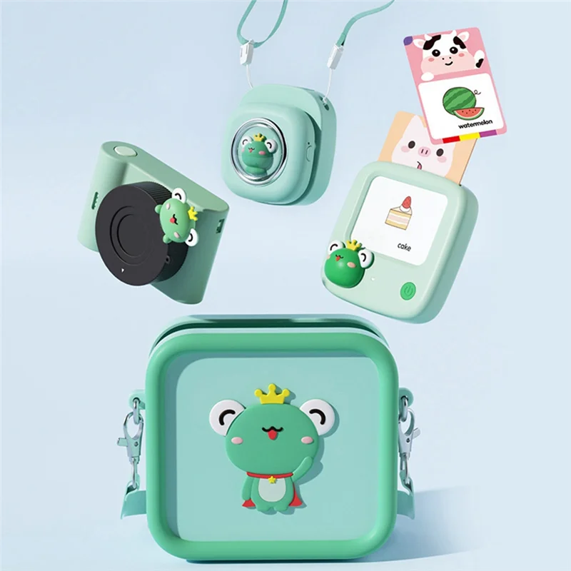 AB53 Kinder Kamera Aufbewahrungstasche Tide Satchel Cartoon Umhängetasche Mode Geldbörse für Kleinkind Mini Kameratasche