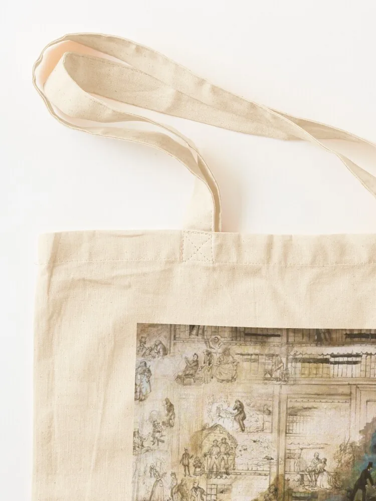 ديكنز دريم - روبرت ويليام بوس - 1875 حقيبة حمل حقائب نسائية حقيبة حمل حقائب قماش امرأة 2025 حقيبة تسوق نسائية #3