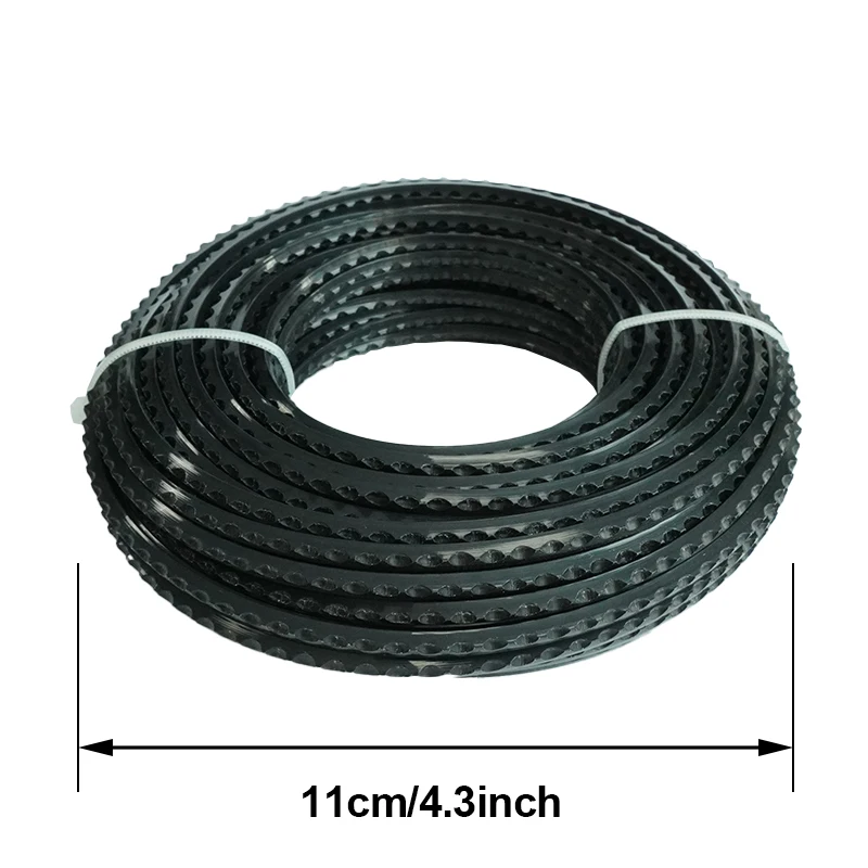 Image 4: LUSQI-Corde de coupe pour débroussailleuse, 5m/10m/15m, rouleau rond long, remplacement enge