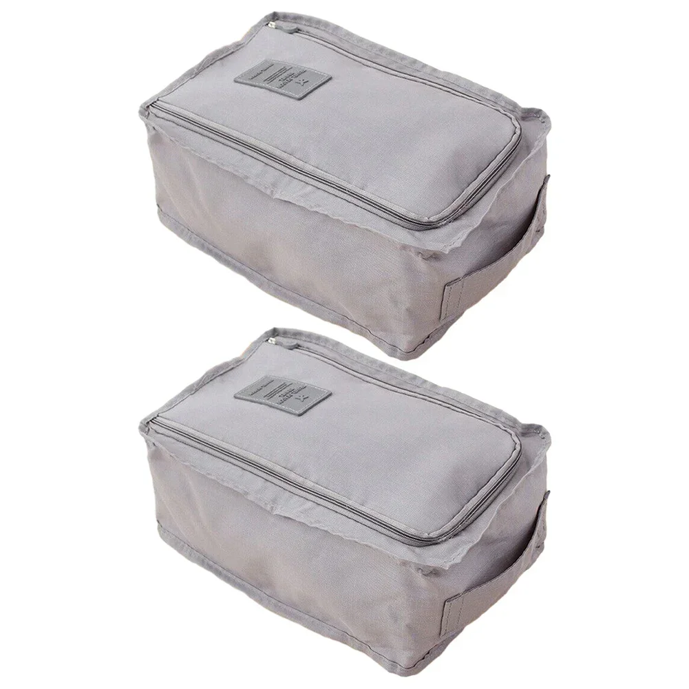 2Pcs Travel Storage Portable Sneaker Bag Bag Waterproof Breathable Single Shoe Storage Bag Foldable Portable Small Shoe Bag