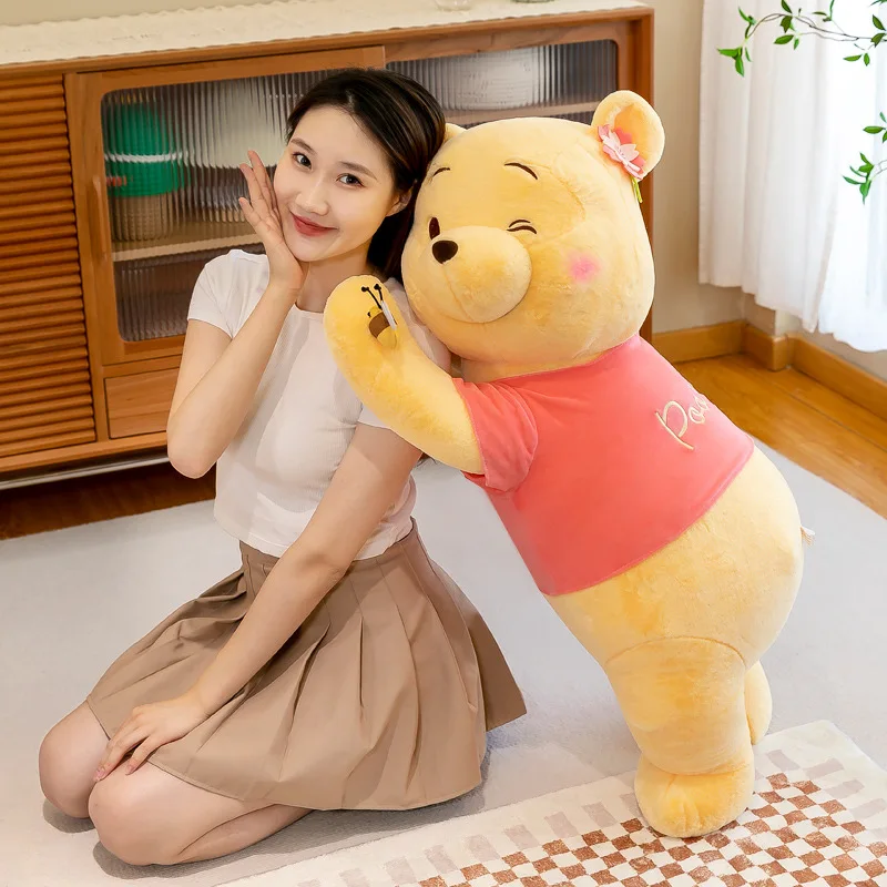 

Soft Plush Toy Winnie The Pooh Bear Fur Plush Pillow As A Birthday Gift for Girls