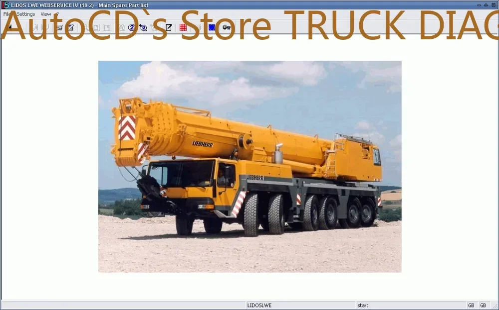 

AutoCD Liebherr Lidos LWE OFFLINE WEBSERVICE — мобильные краны 2022г.