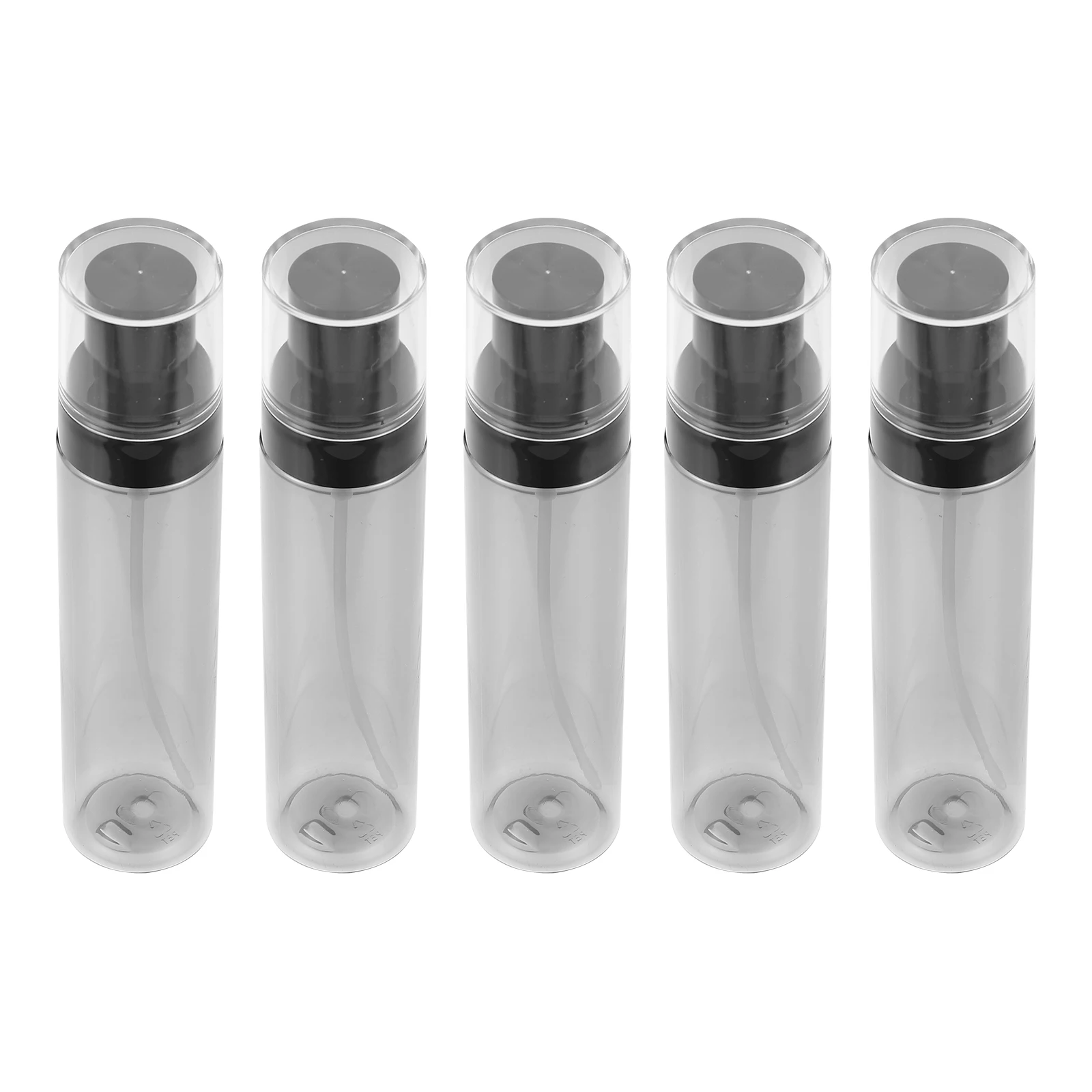 

5pcs 100Ml Sunscreen Spray Bottle Refillable Portable Sub Bottle For Travel Dispenser Storage Container Plastic Makeup