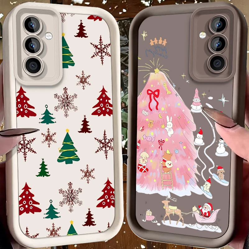 

Christmas Tree Print Case for Samsung Galaxy A53 A50 A50S A36 5G A35 A34 A33 A32 A30 A26 A24 A23 A22 A20 A16 A15 A13 4G Cover