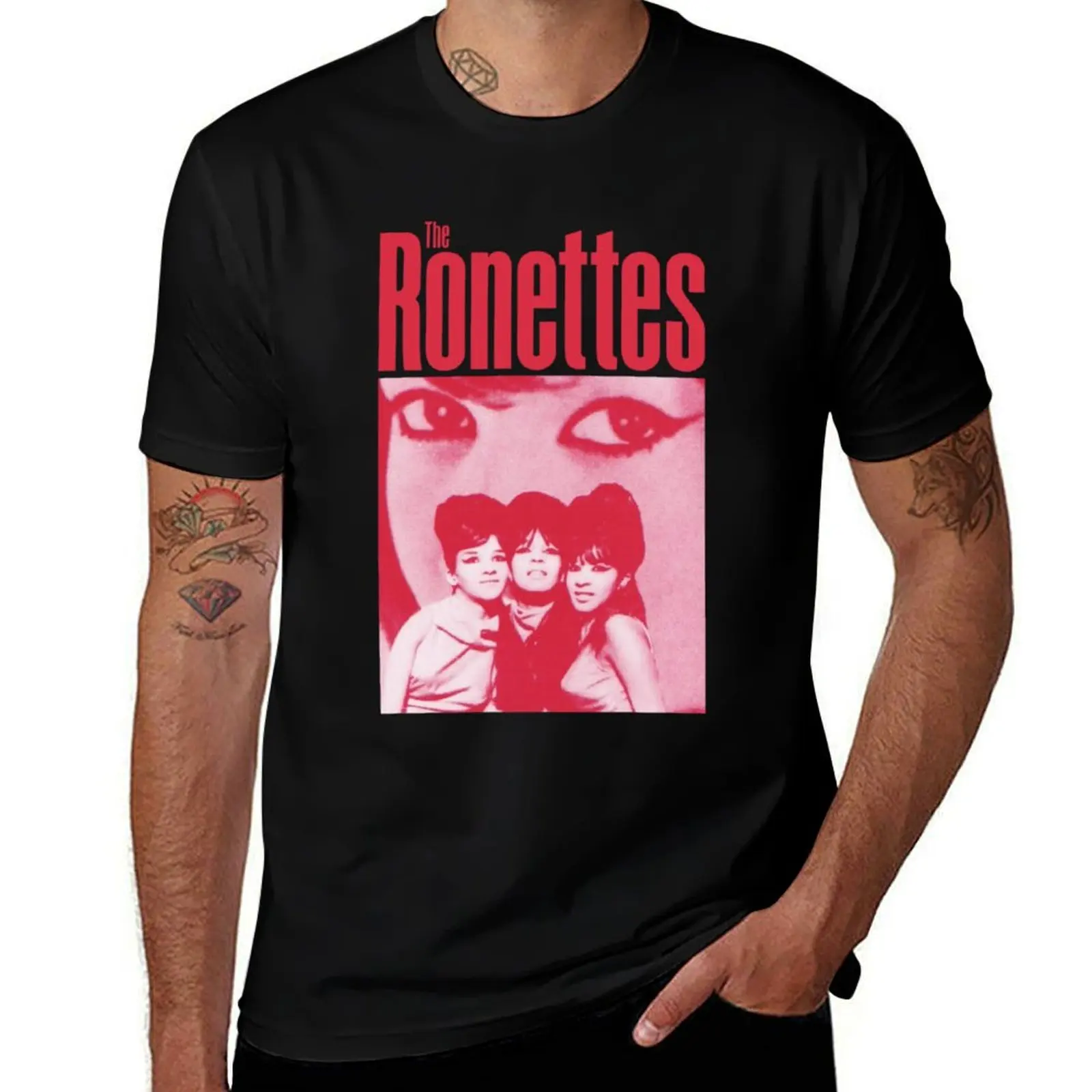 THE RONETTES T-Shirt customs plus size clothes Men's t shirts