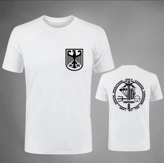 2026 Men Tactical Style Round Graphic T Shirt Retro Outdoor Warrior Pattern Short Sleeve Cotton Tees Unisex Casual Tops